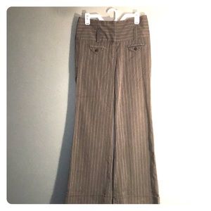 Charlotte Russe Gray PinStripped Dress Pants (9)